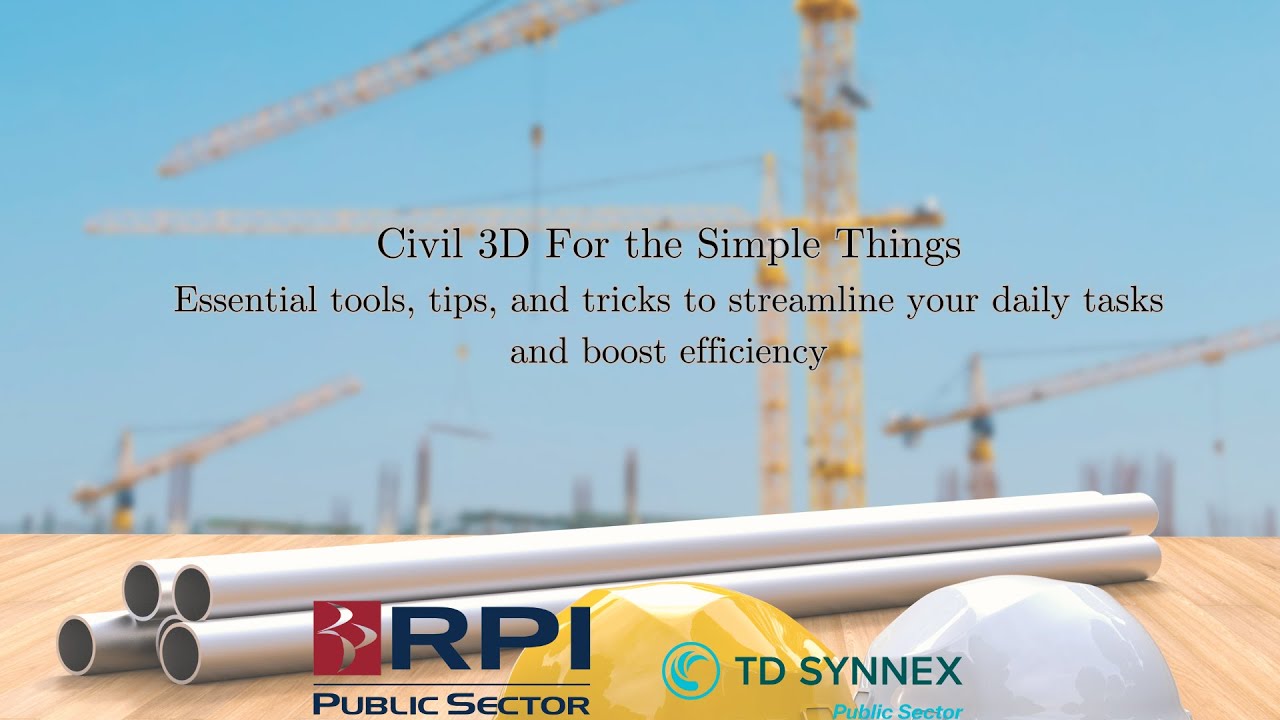 Civil 3D For the Simple Things