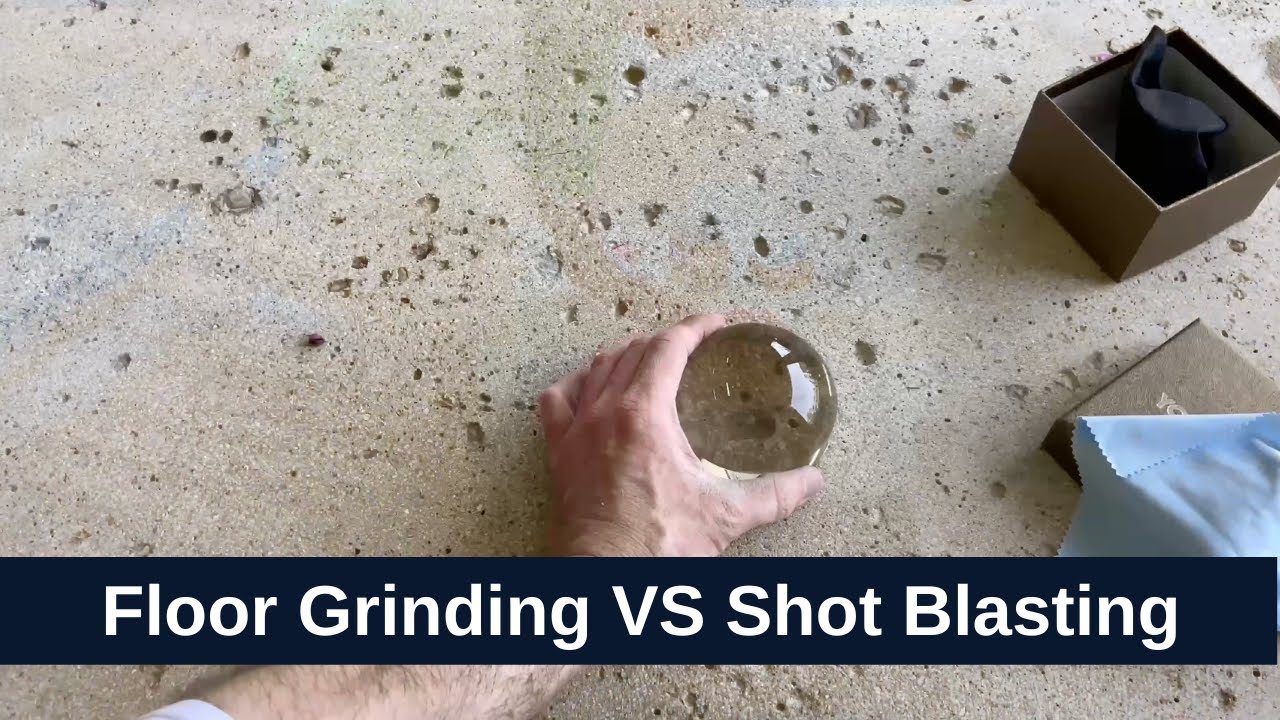 Surface Prep Comparison | Floor Grinding vs. Shot Blasting