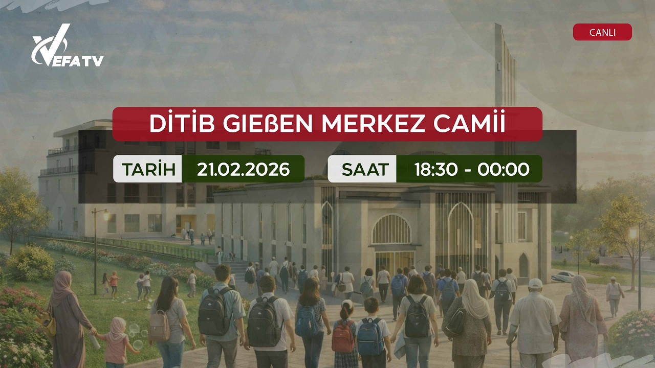1. G&uuml;n  - DİTİB Gie&szlig;en Merkez Camii