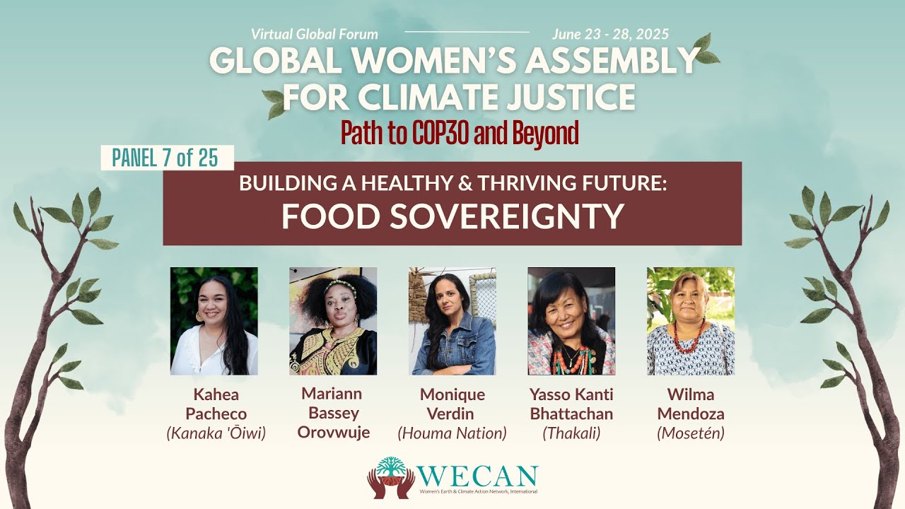 Building a Healthy & Thriving Future: Food Sovereignty – Panel 7 of 25