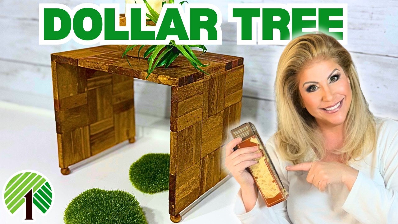 🔥MUST TRY NOW🤩Stunning Home Accents with DOLLAR TREE Tumbling Tower Blocks💰🏡⭐️‼️