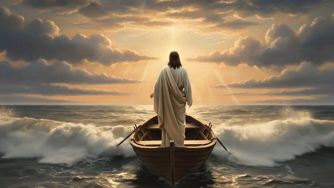 Jesus Calming the Storm | A Peaceful Christian Story to Fall Asleep