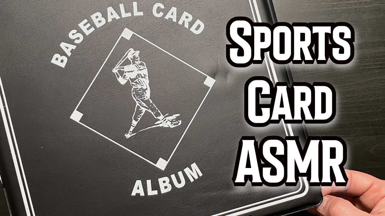 RELAX WHILE I ORGANIZE SPORTS CARDS | ASMR | Sports Card ASMR