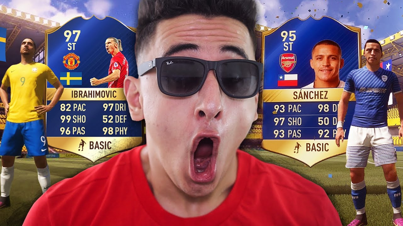 **NEVER SEEN BEFORE** FIFA 17 TOTS PACK OPENING!!!