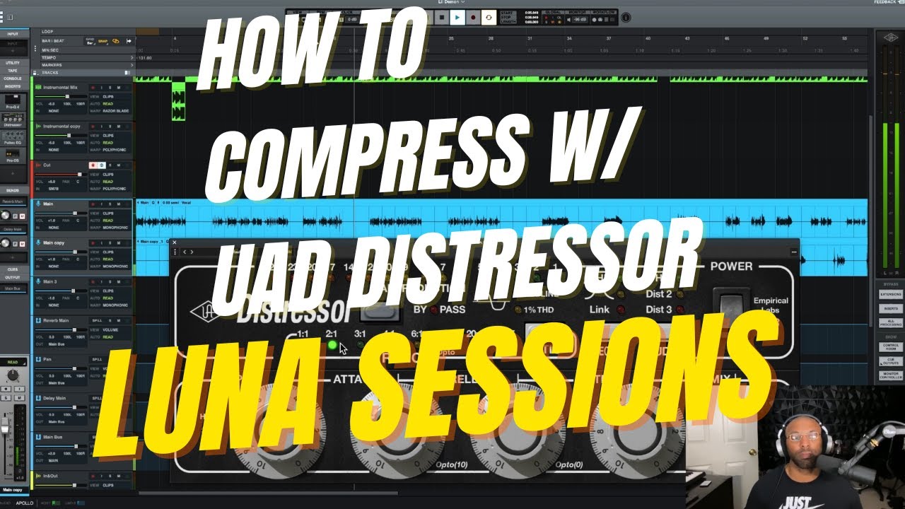 How to Compress Vocals with UAD Distressor