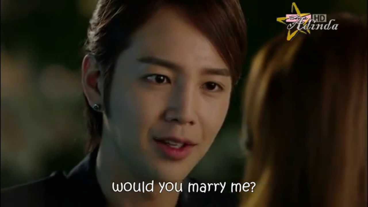 Jang Keun Suk to Park Shin Hye - "Will you marry me?"