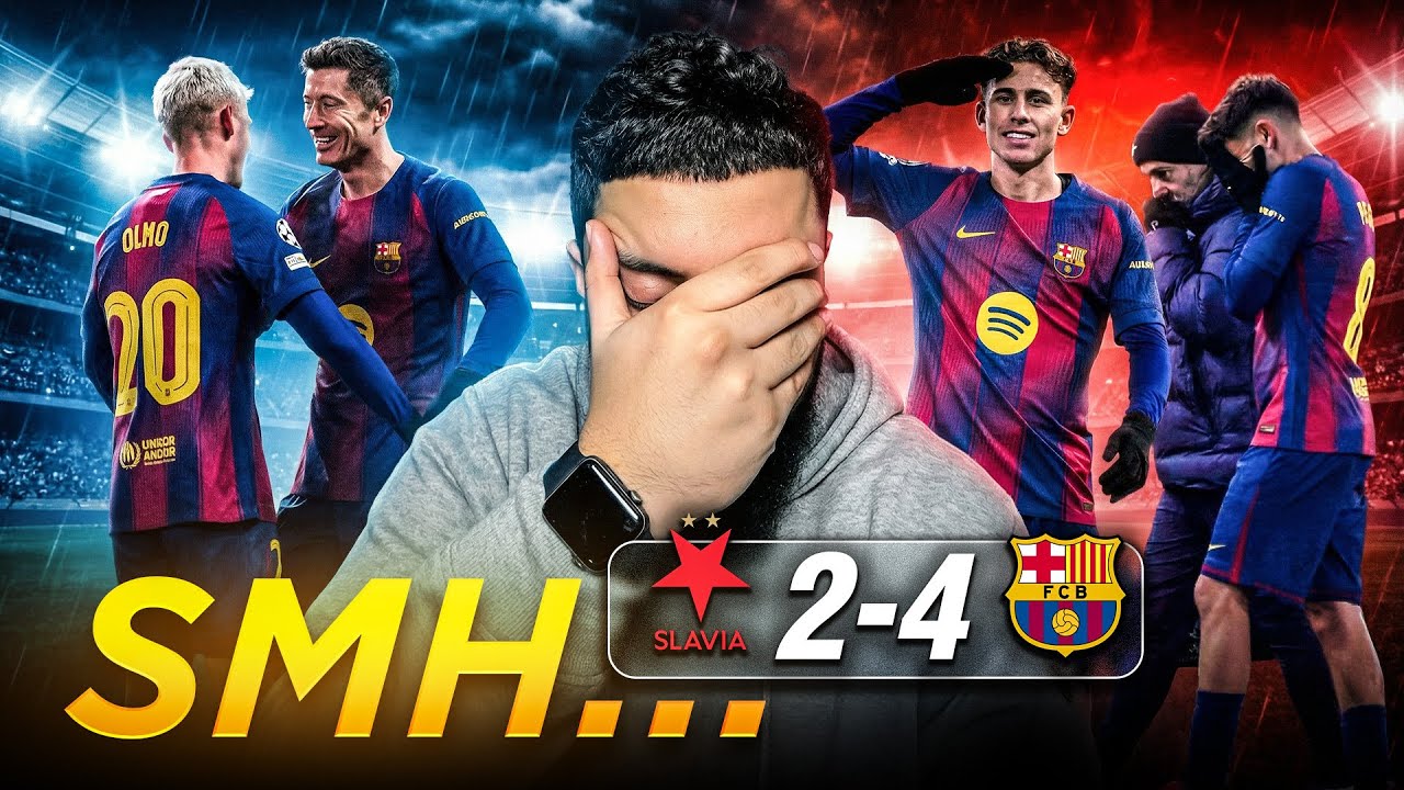 No Lamine, No Problem… | Barcelona 4-2 Slavia Match Reaction