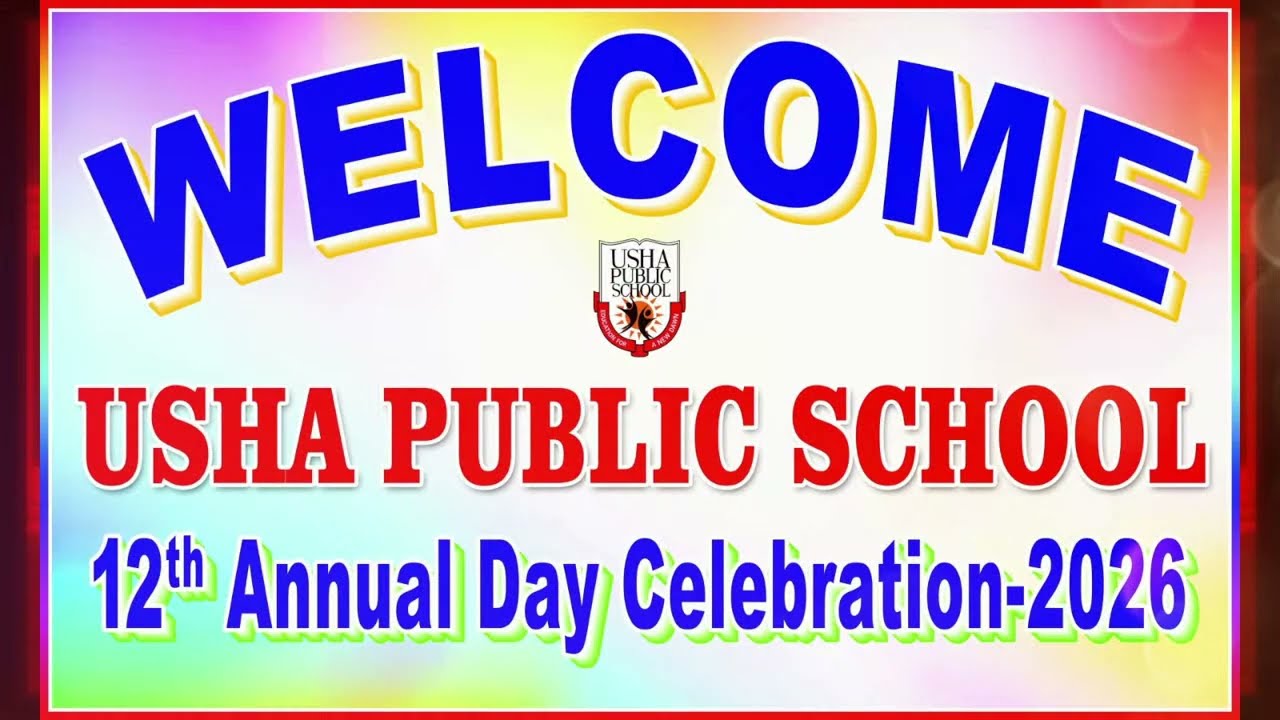 Usha public school Annual Live Program