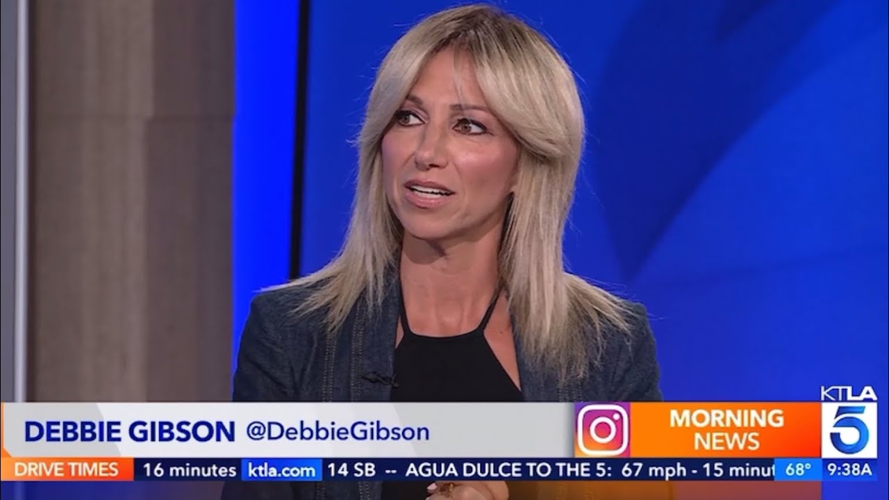 Debbie Gibson on KTLA 5 on 9/29/2023