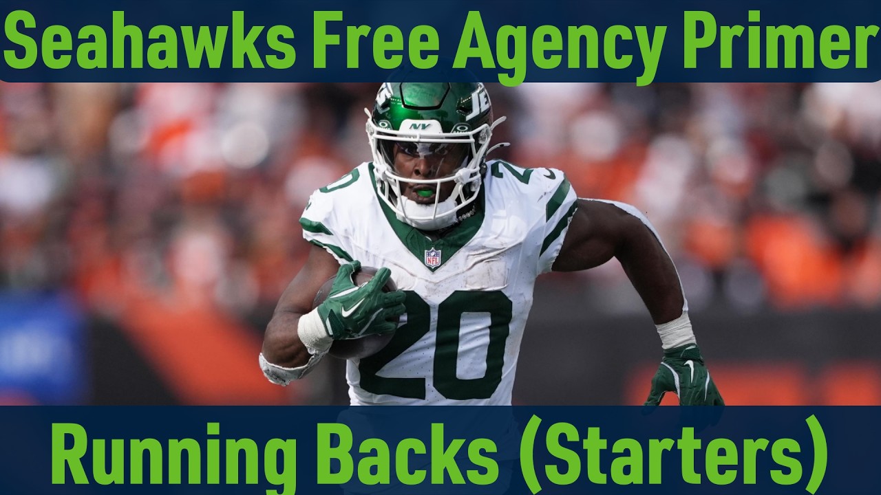 Seattle Seahawks 2026 Free Agent Primer: Starting Running Backs (Breece Hall, Travis Etienne, more)