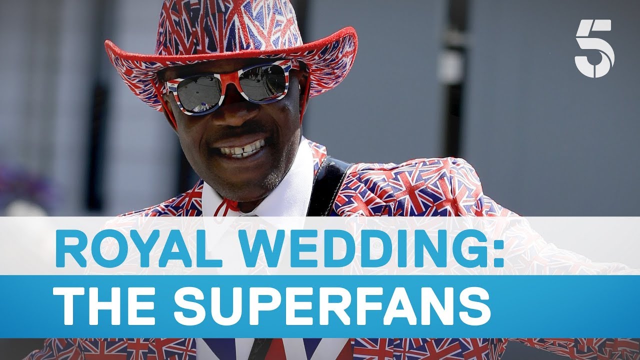 Royal superfans gather in Windsor ahead of wedding - 5 News