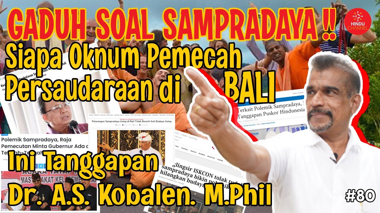PERSPEKTIF | Sebab Umat Hindu Gaduh ‼️ OKNUM SAMPRADAYA ⁉️