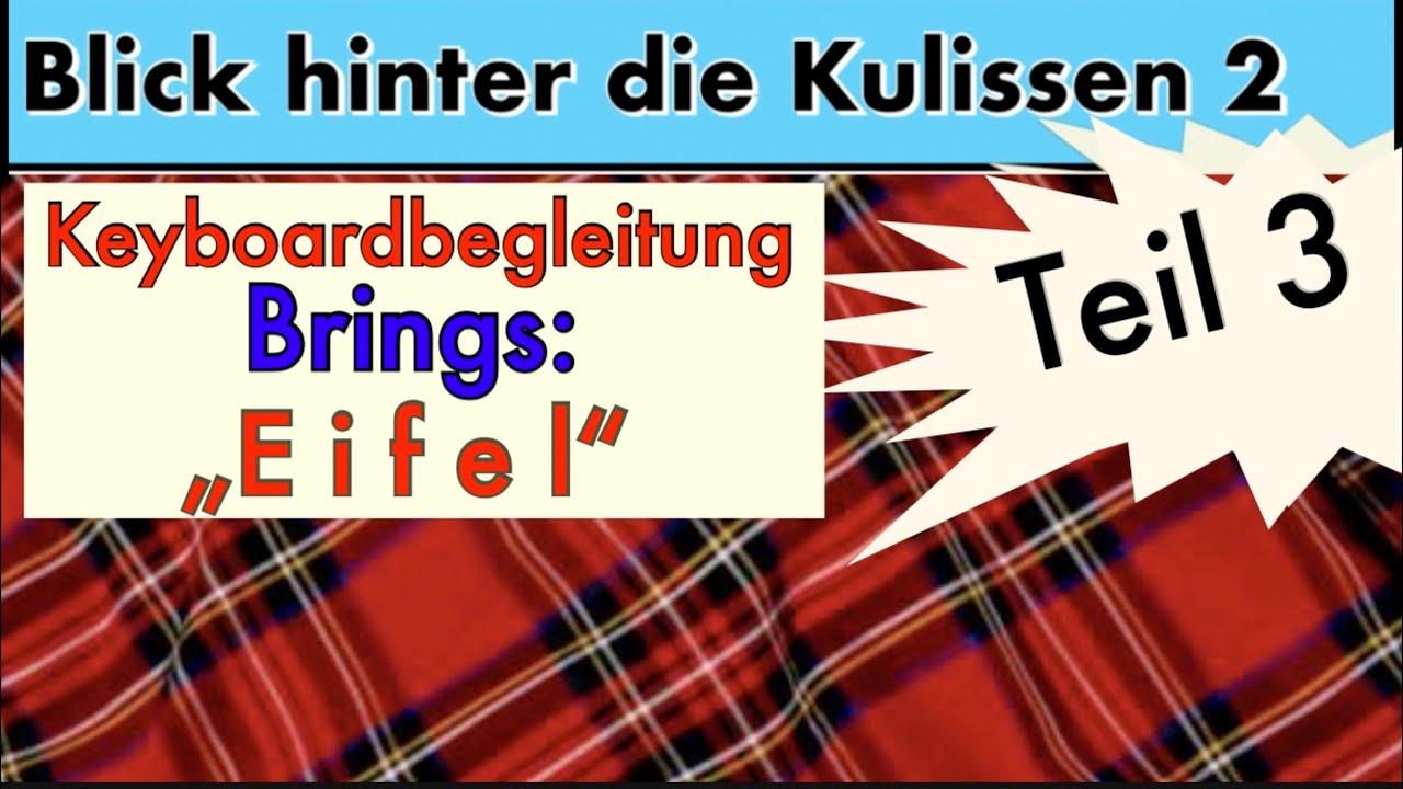 Tipps zur Begleitung des Songs „Eifel“ von der Band Brings
