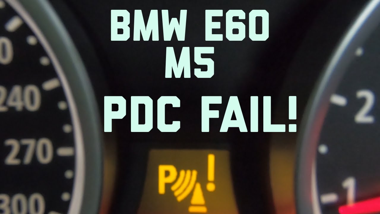Неисправность датчика парковки BMW E60, диагностика и ремонт