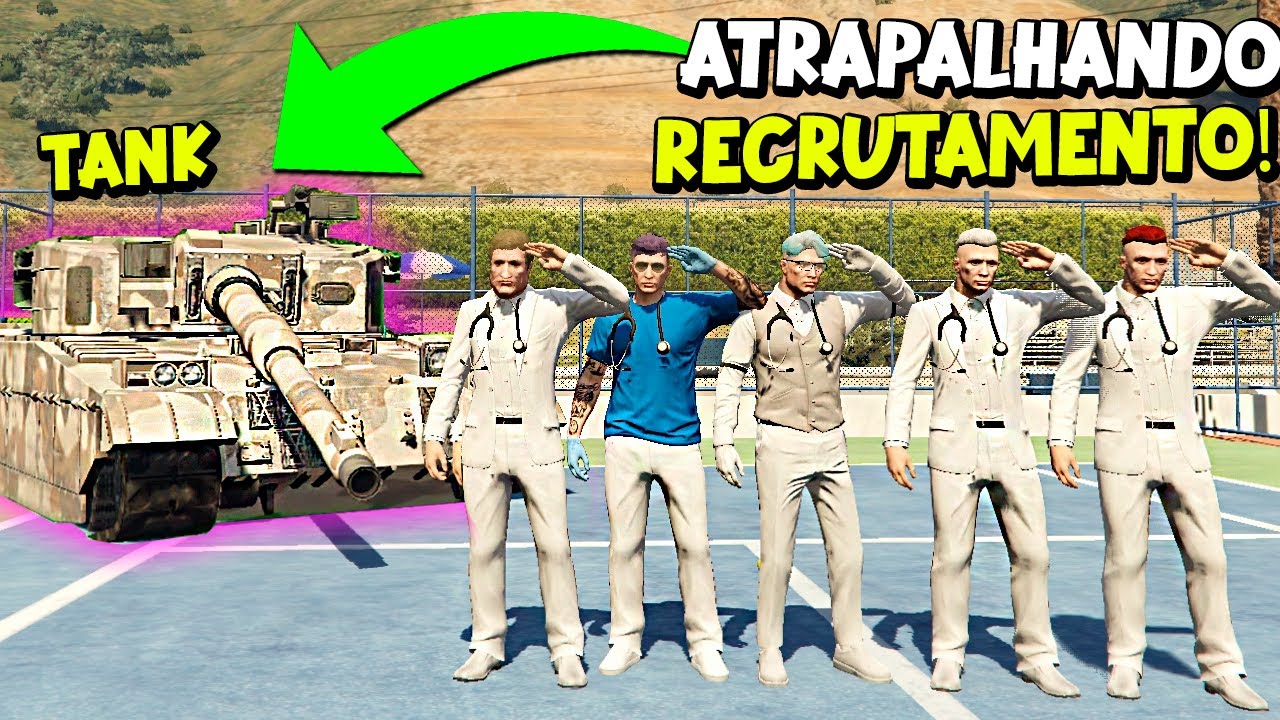 ATRAPALHANDO O RECRUTAMENTO DA SAMU NO GTA RP