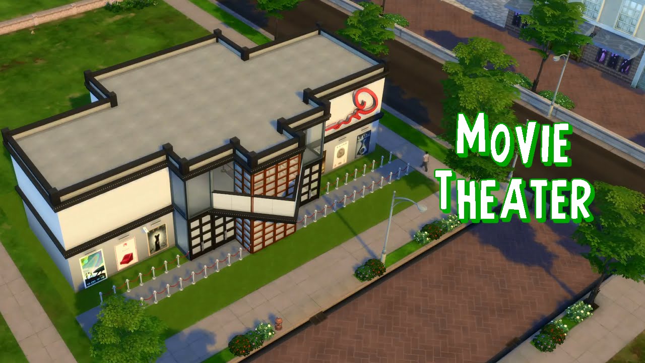 The Sims 4 Speed Build | Movie Theater