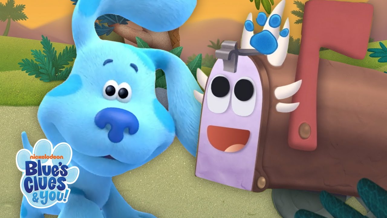Blue Finds A Dinosaur Clue w/ Josh! 🐾 | Blue's Clues & You!