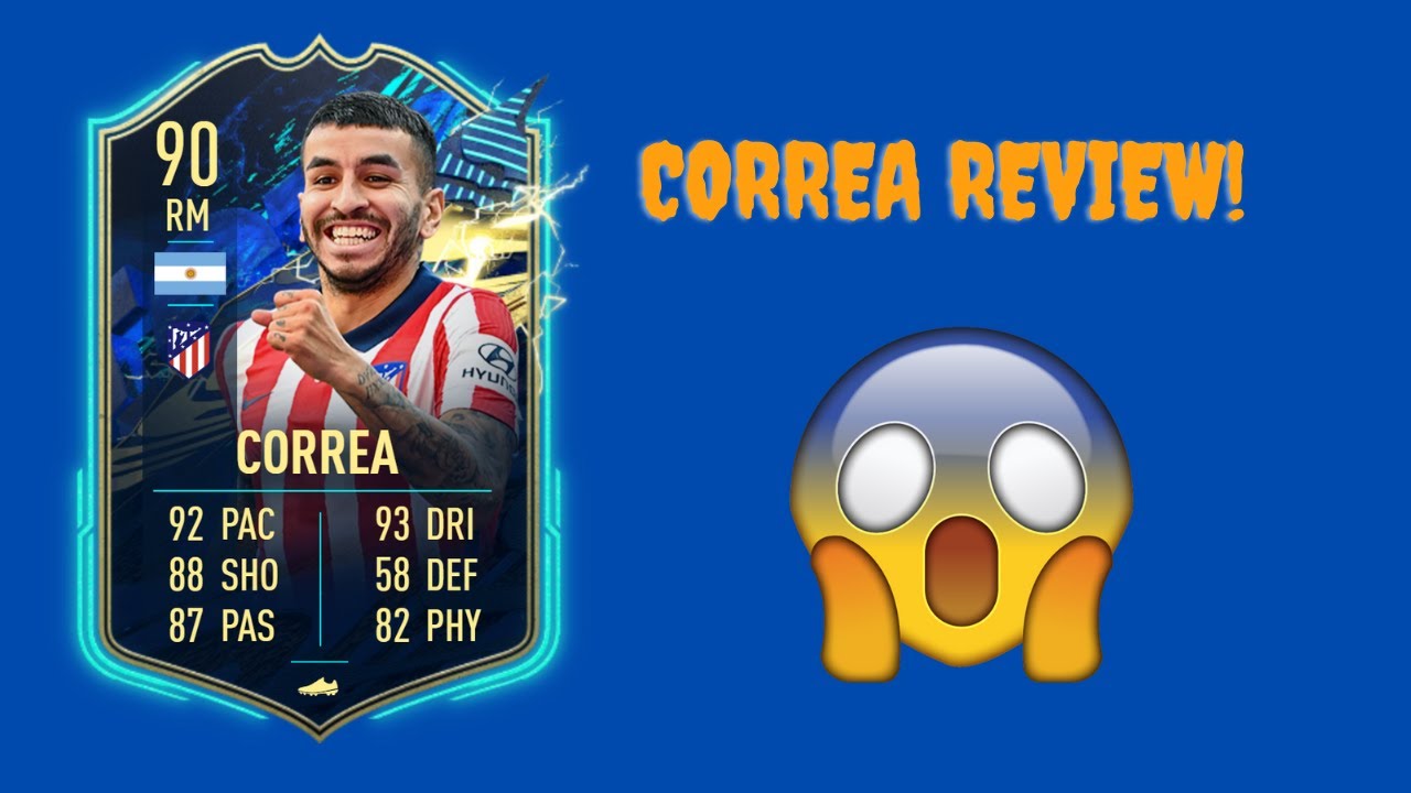 TOTS Correa Player Review - FIFA 21
