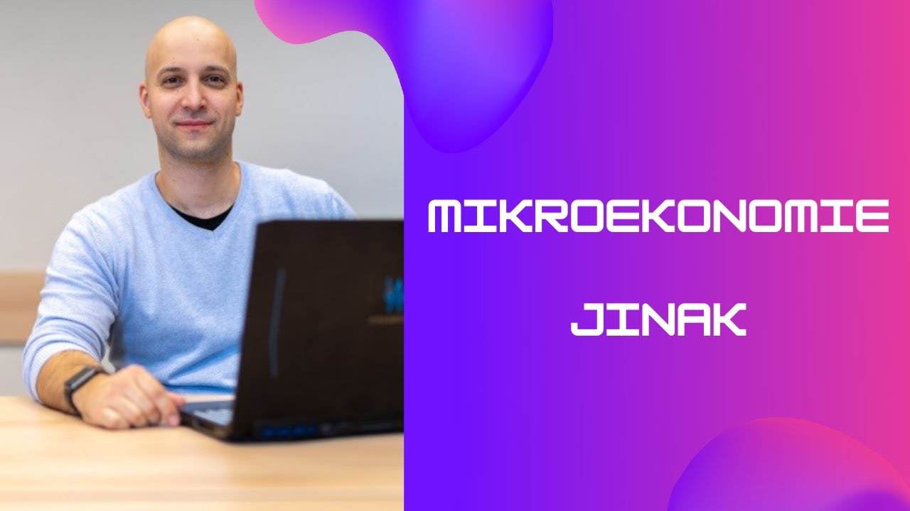 1. Mikroekonomie jinak - Model, předpoklady, endogenní a exogenní proměnná