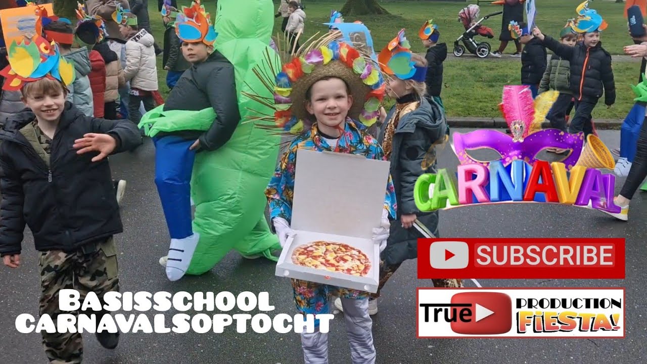 De grote basisschool kindercarnavalsoptocht oldenzaal 2025 de Thij 🎭 Toujours optocht remix 2025 🎉