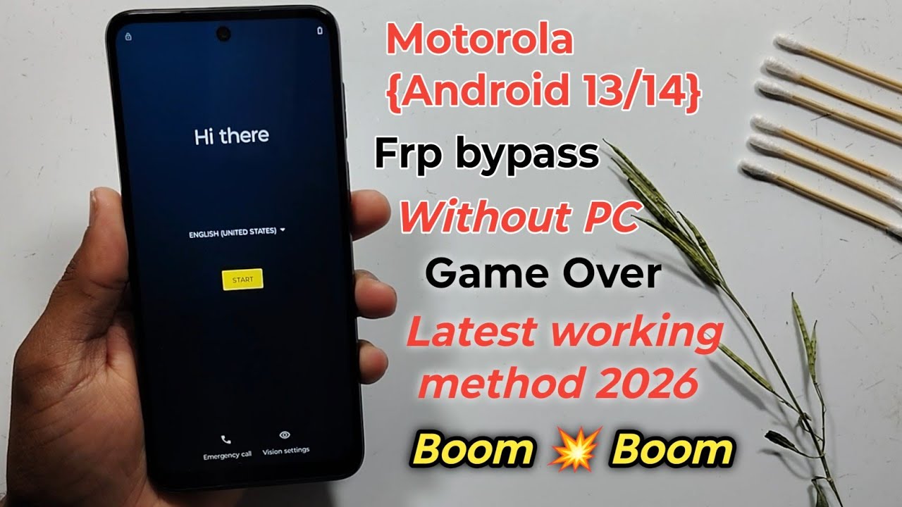 Motorola {Android 13/14} Frp bypass 2026 || How To Bypass FRP Lock on Motorola/Moto Without PC 