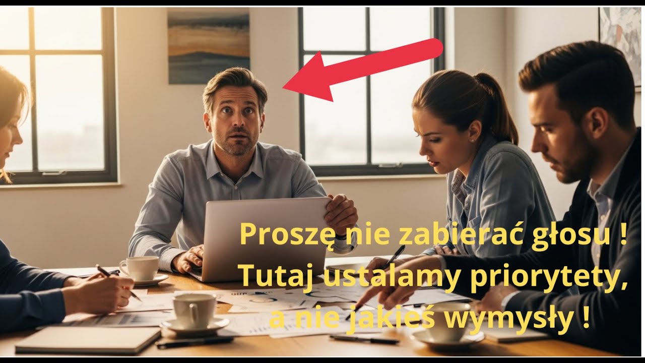 Zlekceważyli go przy stole w sali konferencyjnej — kilka minut później zapadła cisza !