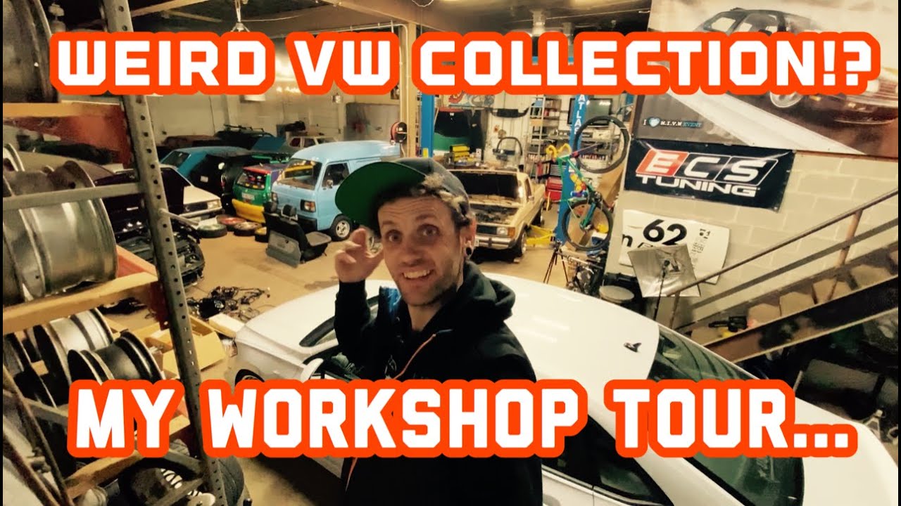 Jamie's Workshop Tour / Weird Volkswagen Collection