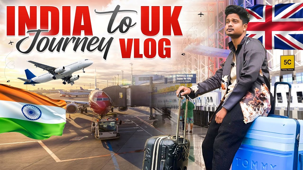 India 🇮🇳 to UK  🇬🇧 Travel Vlog ✈️  | TELUGU ✨