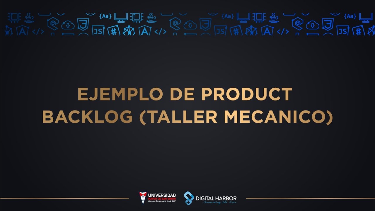 Ejemplo de Product Backlog (Taller Mecanico)