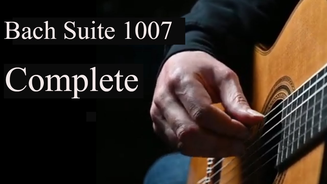 David Jaggs plays Bach Suite  BWV1007 arranged by Manuel Barrueco.