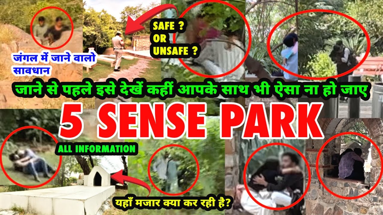 Best Couples park delhi | Garden of Five sense delhi | couples park | 5 sense garden #coupleparks