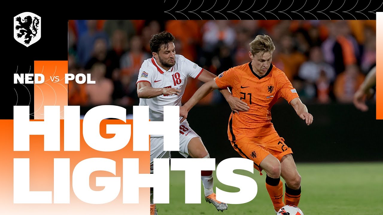 Fighting spirit 💪🏻 | Highlights Nederland - Polen (11/6/2022) Nations League