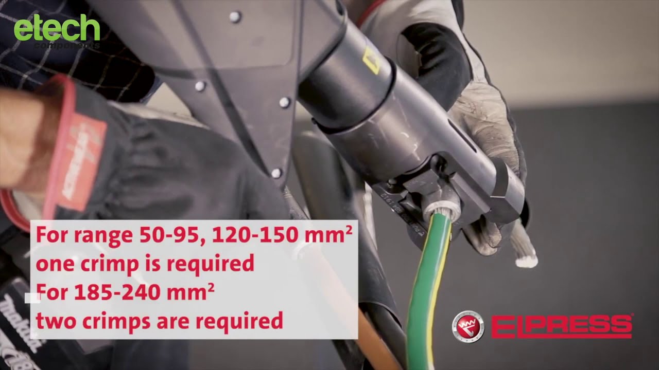 Elpress Multicrimp System: Punch, Matrix & Splicing Kits for Indent Crimping