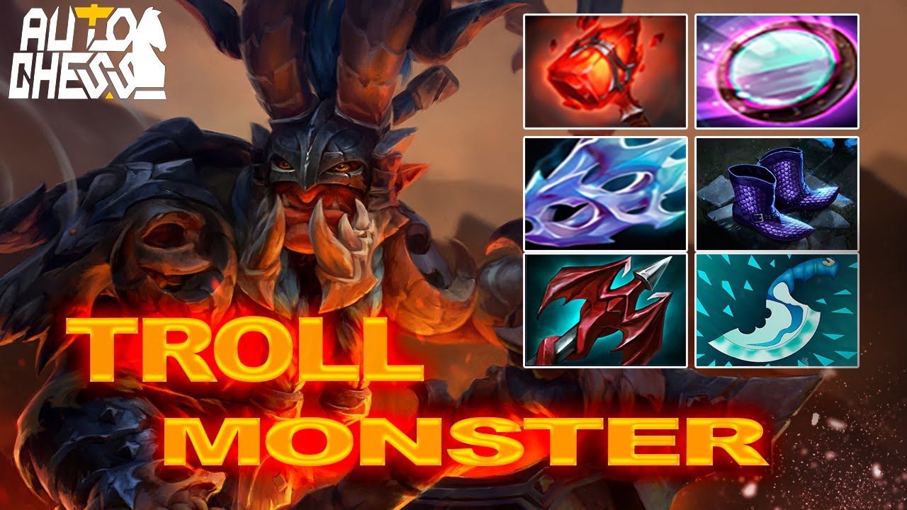Dota Auto Chess Troll Monster