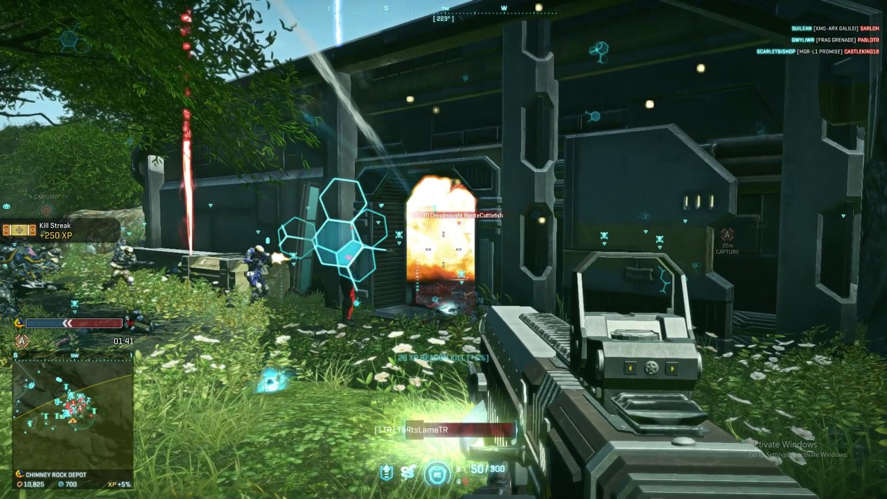 PlanetSide 2 - Chimney rock depot