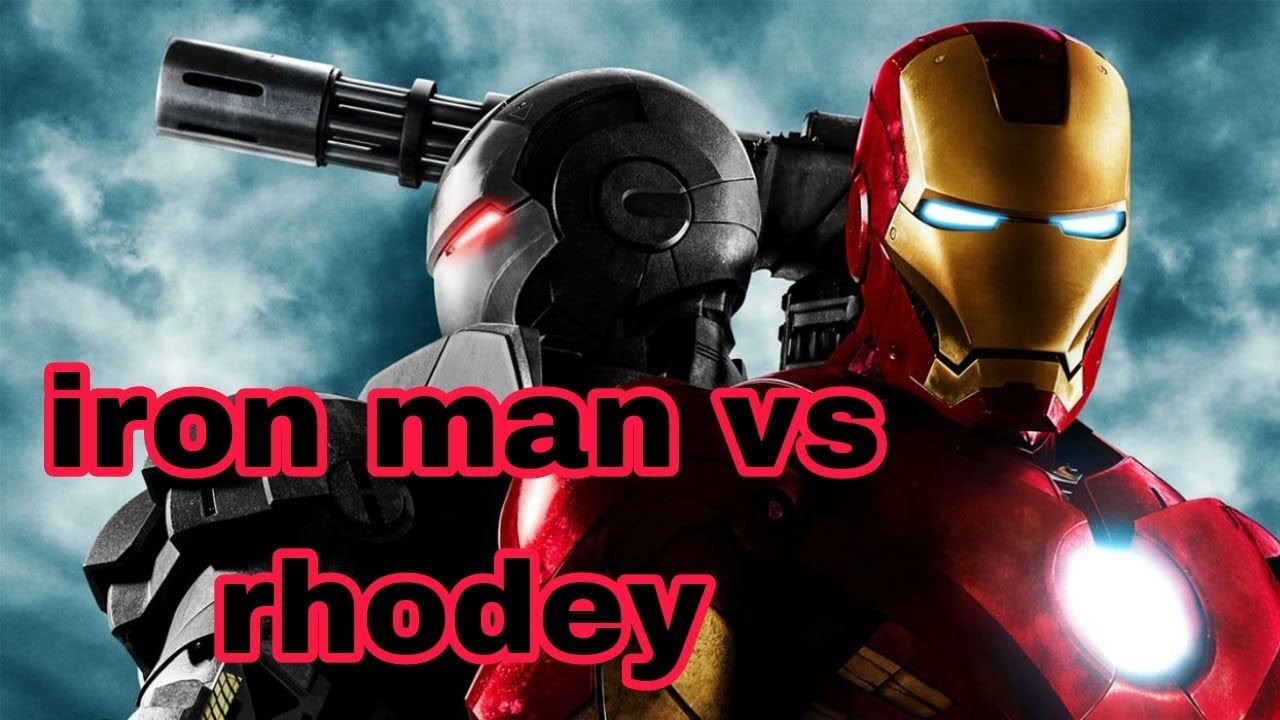 Iron Man vs War Machine | Epic Showdown Between Tony Stark & Rhodey 💀🔥