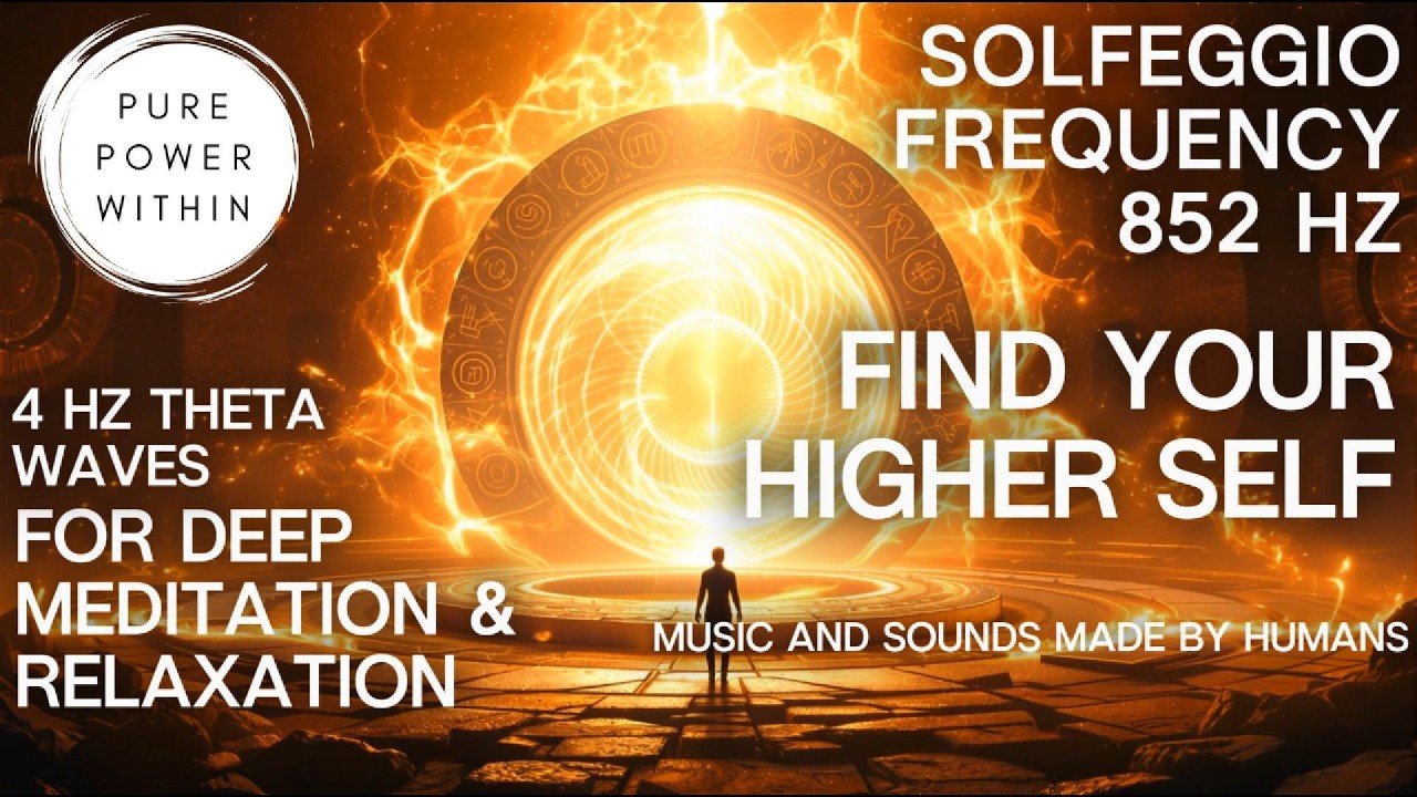 Stimulate Intuition | Relax or Meditate | Solfeggio Frequency 852HZ Music with Theta Binaural Beats