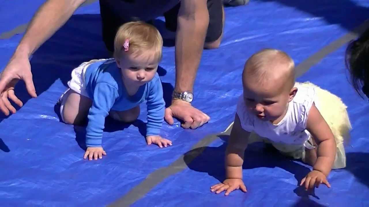 Baby Racing! Diaper Derby Baby Race