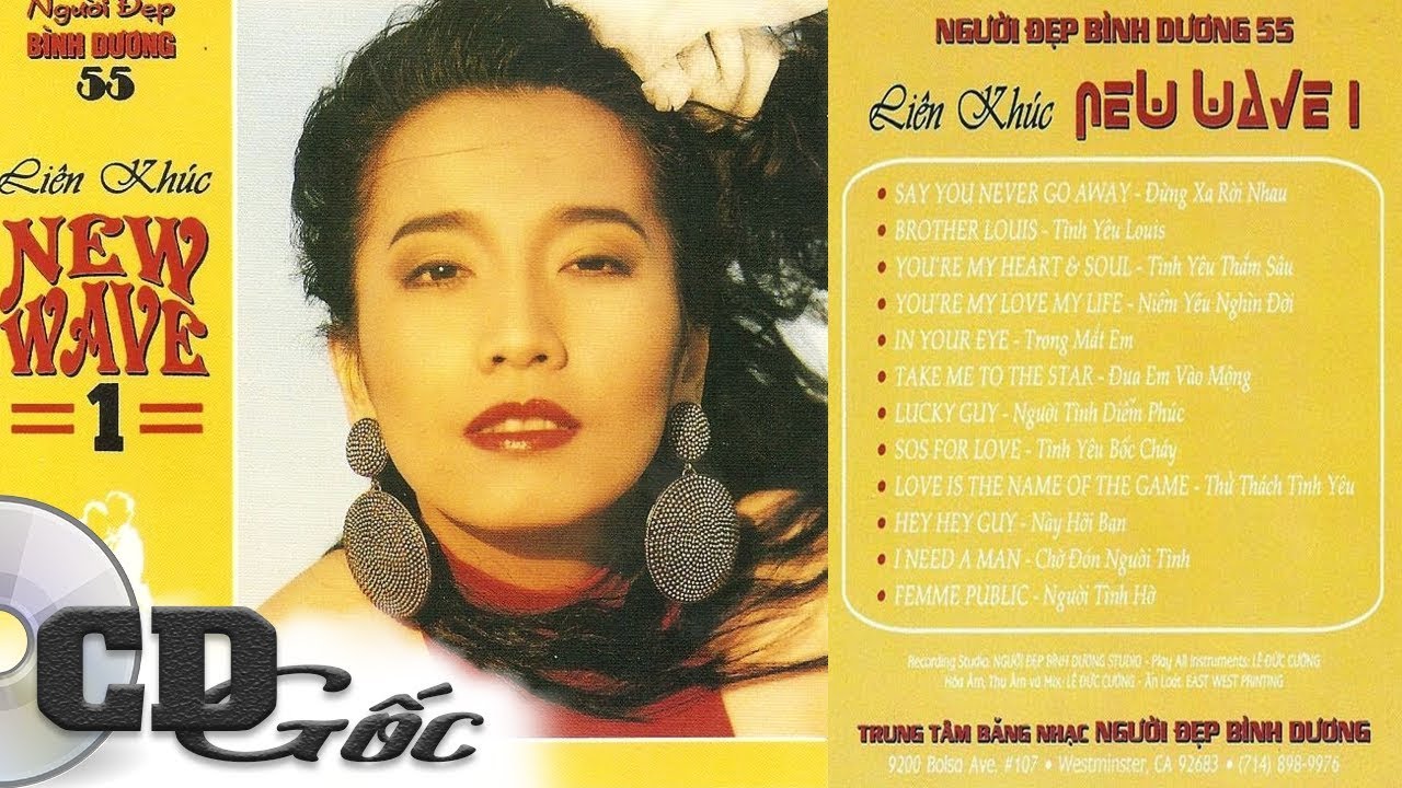 [CD Nhạc Xưa] LIÊN KHÚC NEW WAVE 1 - KIỀU NGA (Người Đẹp Bình Dương 55)