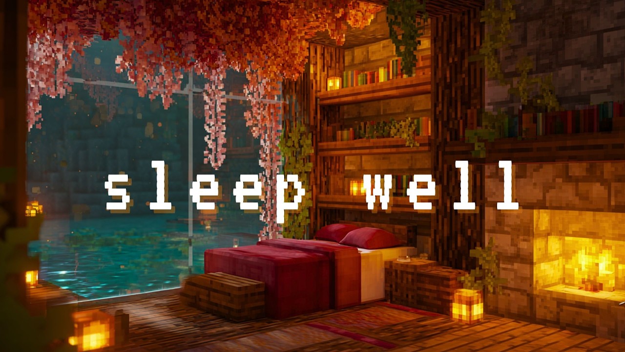 you did a lot today, sleep well… (minecraft music / quiet night ambience)