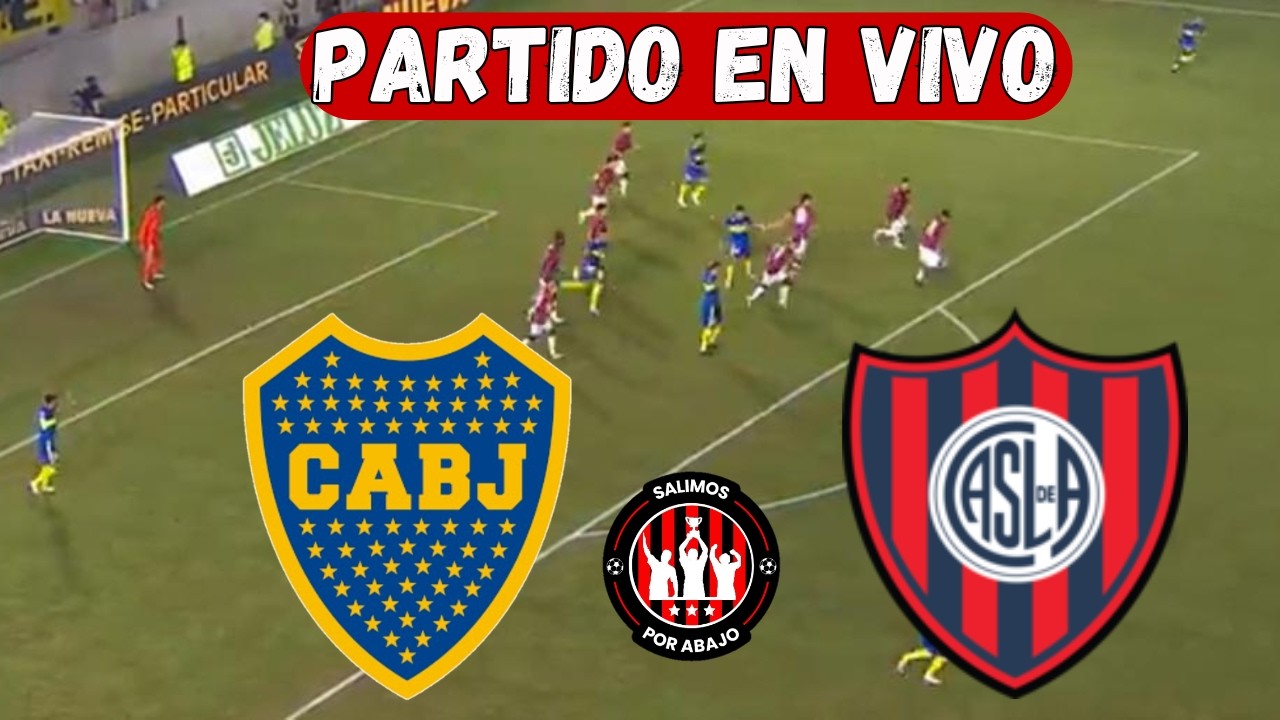 BOCA JUNIORS VS SAN LORENZO [ EN VIVO ] ⚽️ 🚨 LIGA ARGENTINA 🚨 FECHA 10 [ FUTBOL ARGENTINO ]