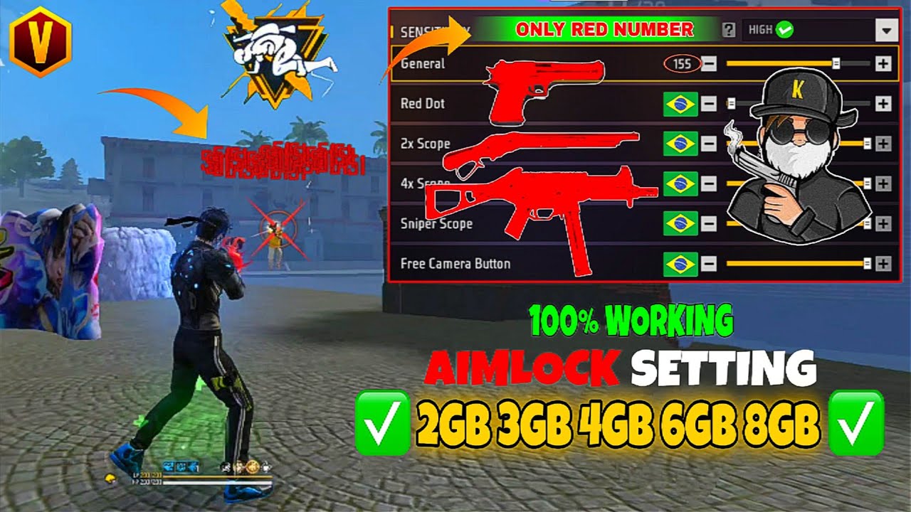 Free Fire Headshot Setting After Ob51 Update 2025⚡Best Sensitivity Settings ⚙️| Sensitivity Setting 