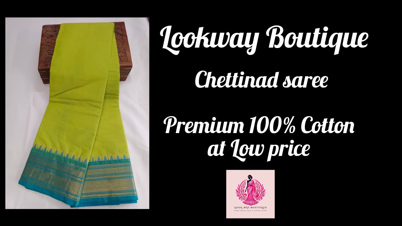 Chettinad cotton sarees without blouse 