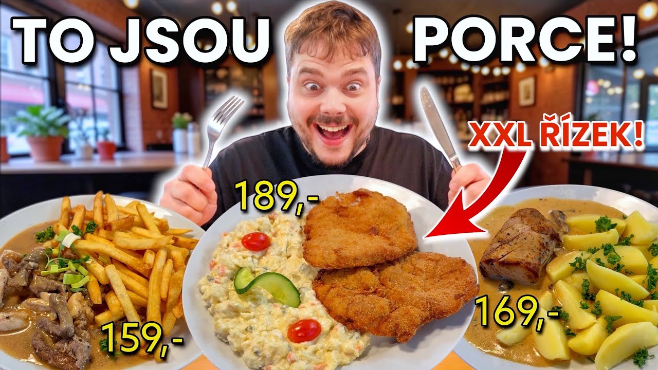 OBROVSKÉ PORCE ZA SKVĚLOU CENU!🤩POCTIVÉ RESTAURACE POŘÁD EXISTUJÍ!😉RESTAURACE KD SVATOBOŘICE-MISTŘÍN