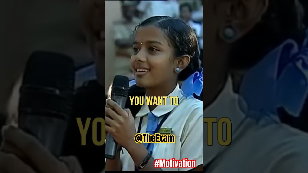 APJ Abdul Kalam Motivational Speech | Study Motivation | TheExam | #shortvideo #shorts