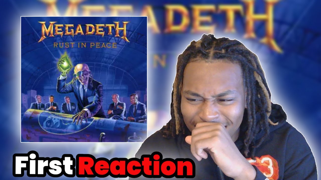 A YN reacts to Megadeath for the first time! - Rust In Peace (full album)