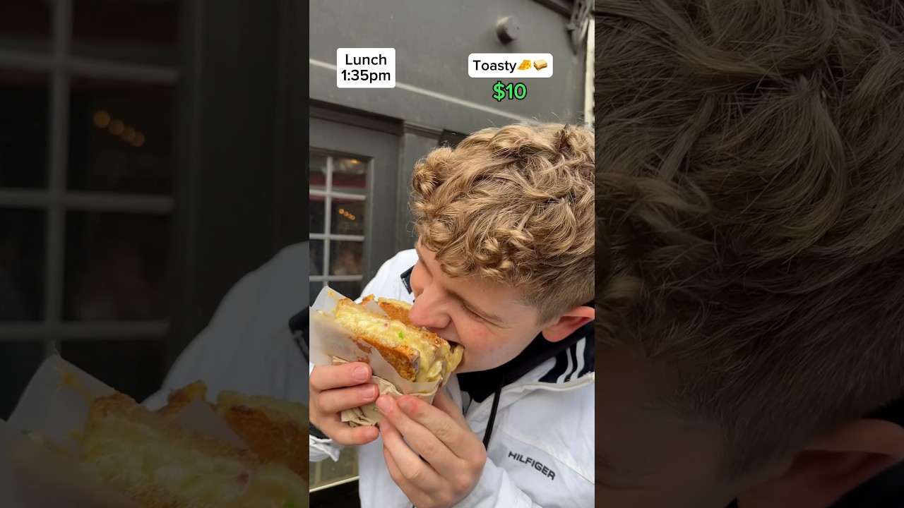 Eating viral foods at Borough food market in London for the whole day!