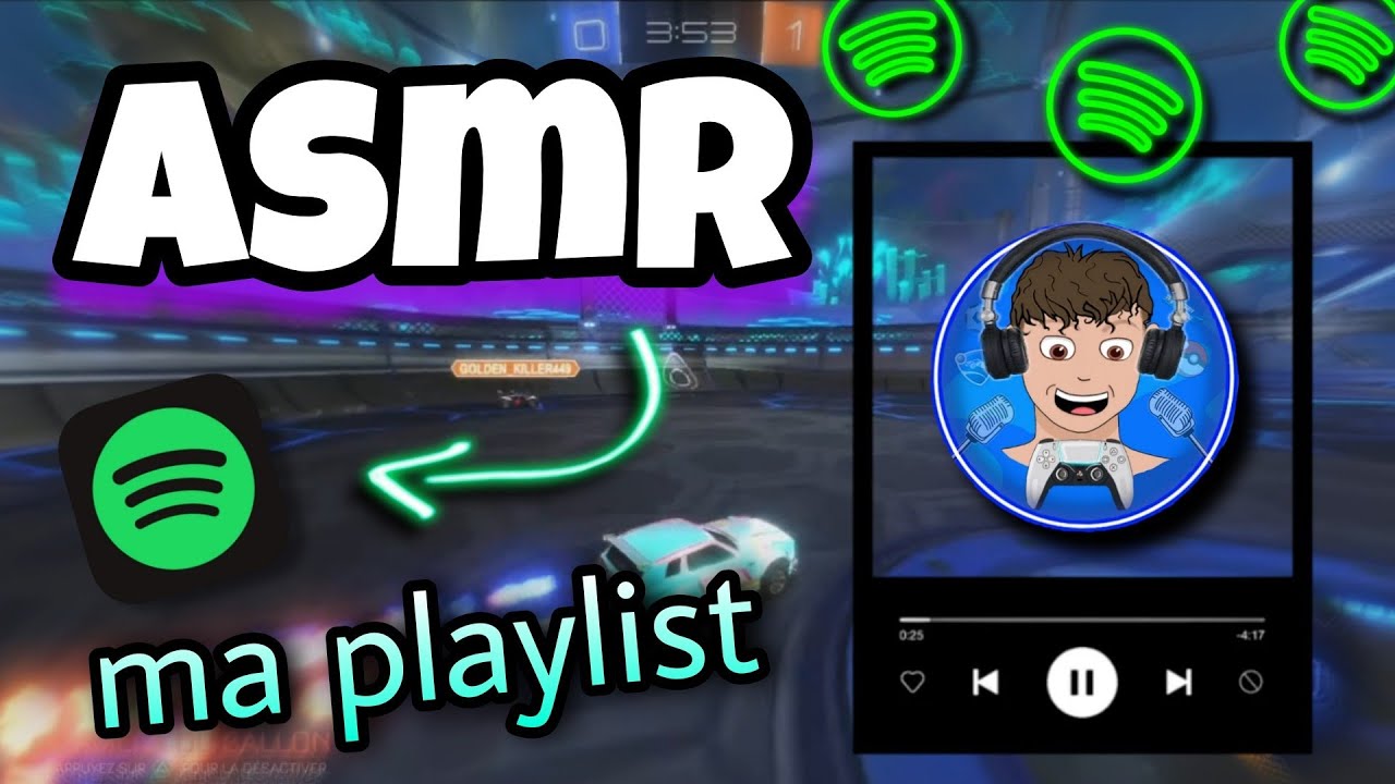 ASMR • Je Vous Présente MES MUSIQUES Préférées ! 🎶💤 ( ma playlist Spotify )