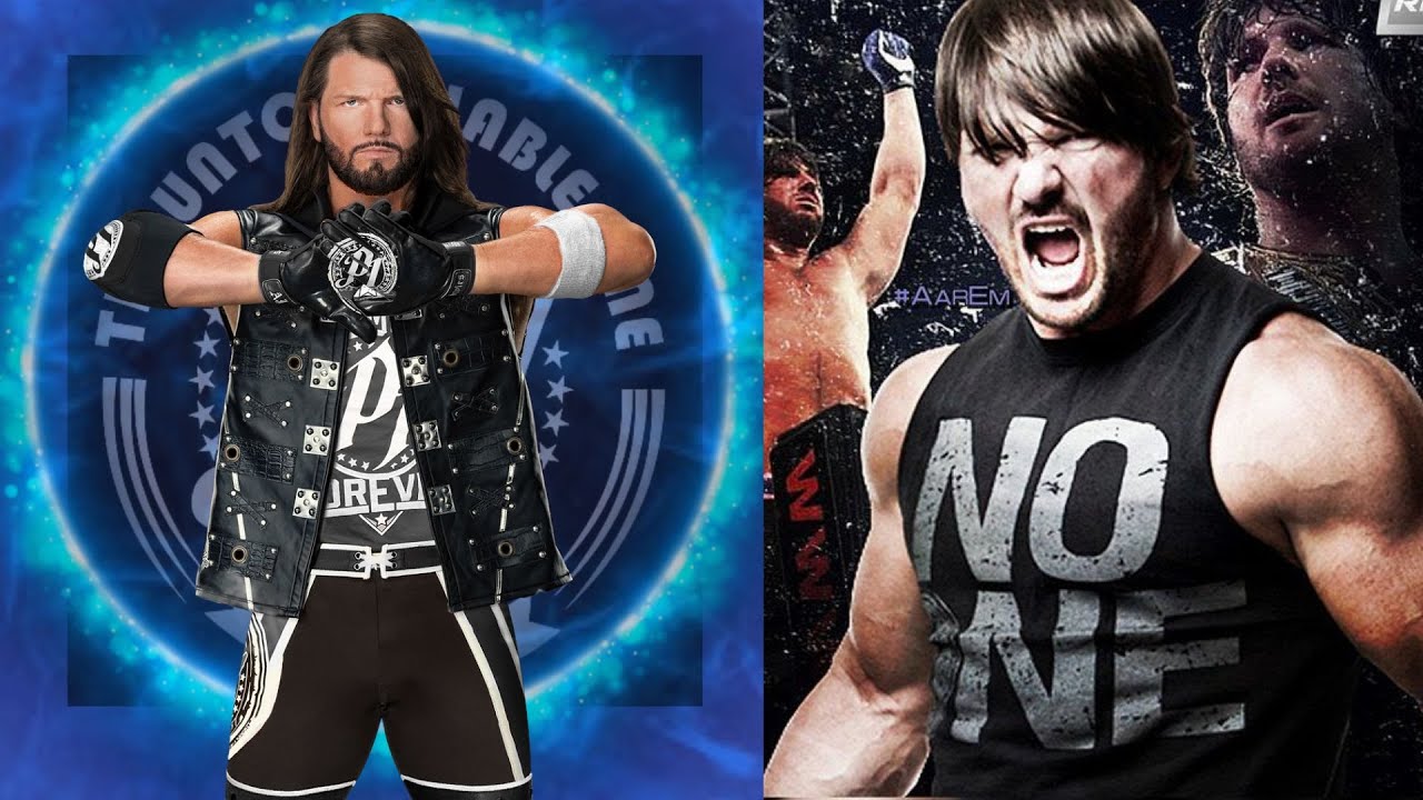 AJ Styles custom fanmade theme 