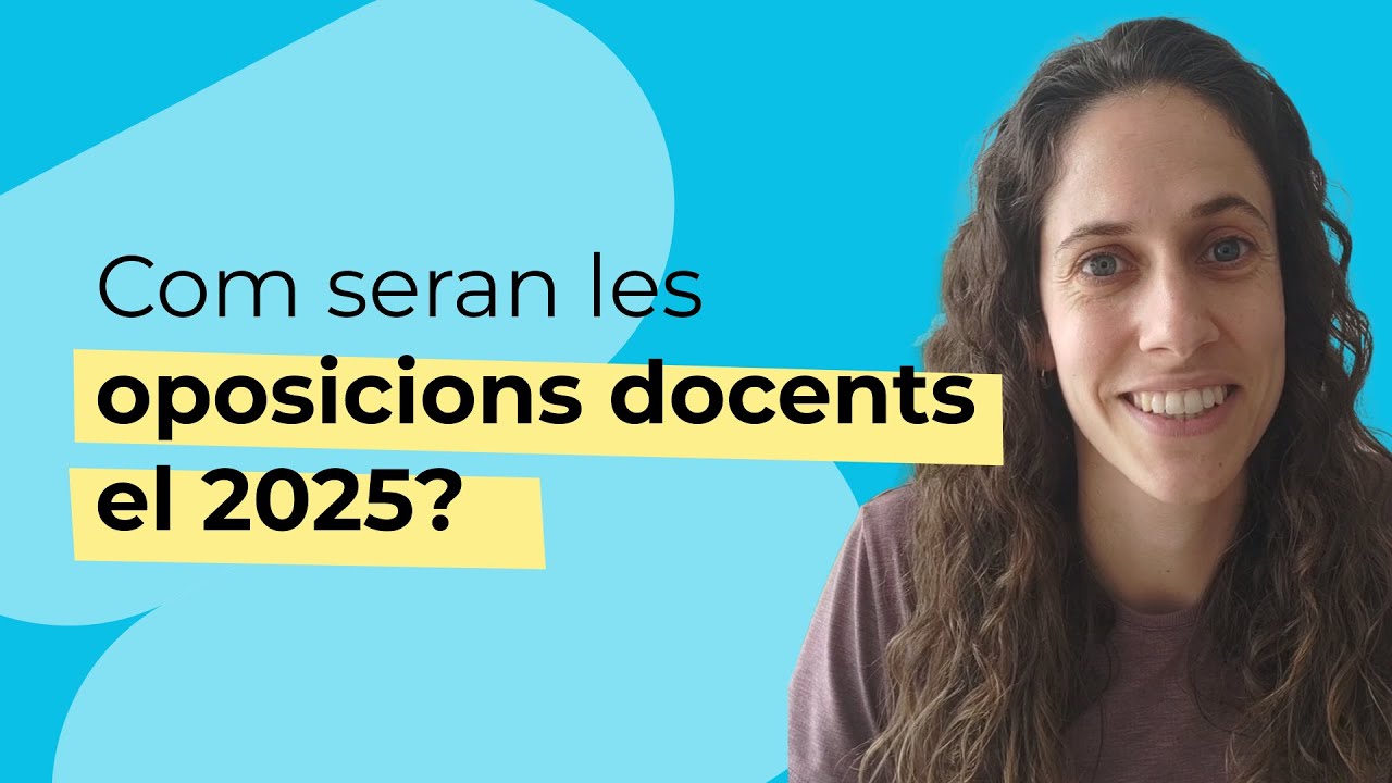 🔔 Com seran les oposicions docents a Catalunya el 2025? 🔔 | CEN Oposiciones